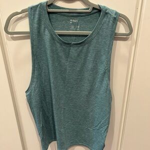 Blue green tank top
